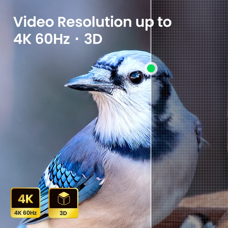 ugreen 20107 resolución 4k 60 hz