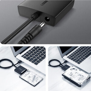 ugreen cm257 conectado a discos sata