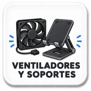 SOPORTES & VENTILADORES