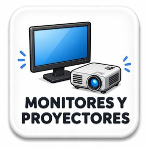 MONITORES & PROYECTORES