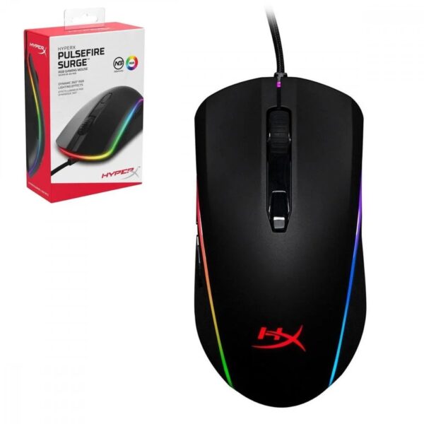 Mouse Gamer HyperX Pulsefire Surge RGB – 16.000 DPI
