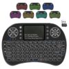 Mini Teclado Inalámbrico con Touchpad y Retroiluminación LED