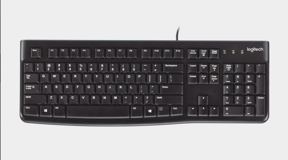 teclado_k120usb Teclado Logitech K120