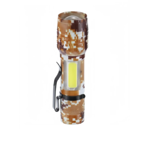 Linterna Led Recargable Mini Xpe Cob 3 Modos Con Zoom