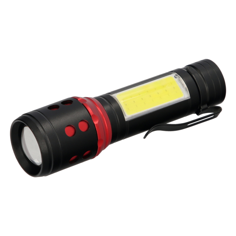 Linterna LED Recargable 3 Modos – 500 Lúmenes USB