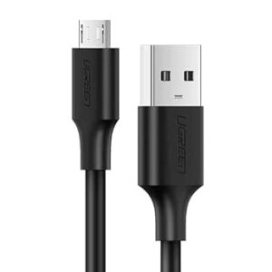 Cable USB a Micro USB UGREEN US289, 1 m (negro)