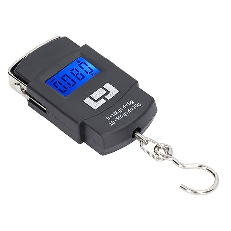 Báscula Digital de 50kg con LCD Retroiluminada LELONG