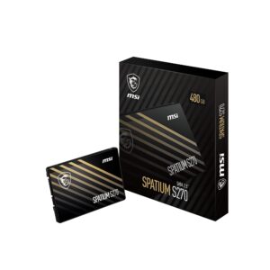 Disco Duro Solido Interno MSI SPATIUM S270 480GB