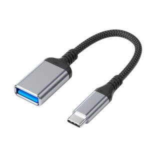 Cable conversor USB-C OTG y de carga ligero E&F