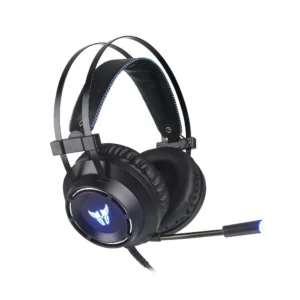 Audifonos gaming con micrófono Combat HS46 ARG-HS-2846BK