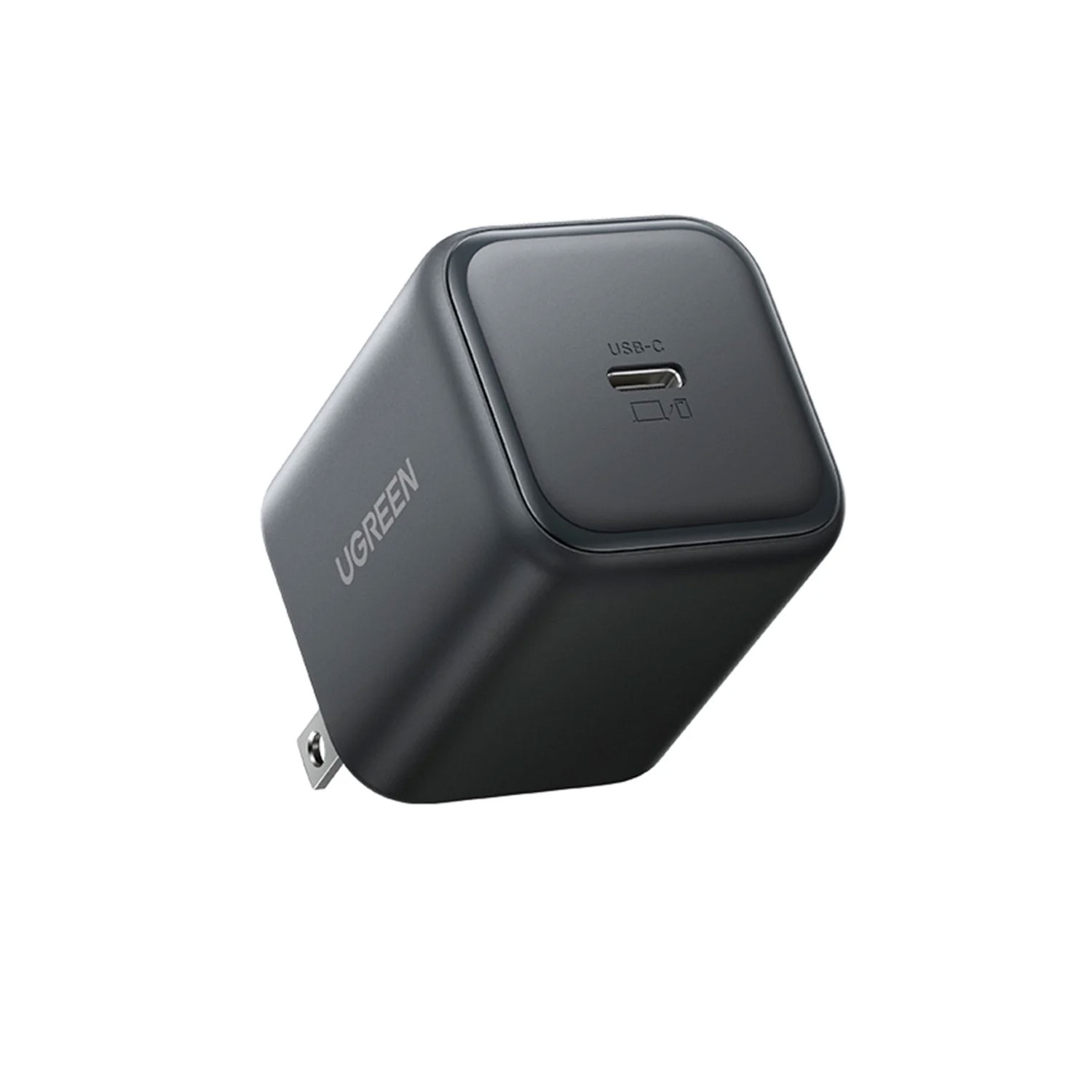 Cargador Ugreen Carga Rapida 45W USB-C GaN US X524 Negro
