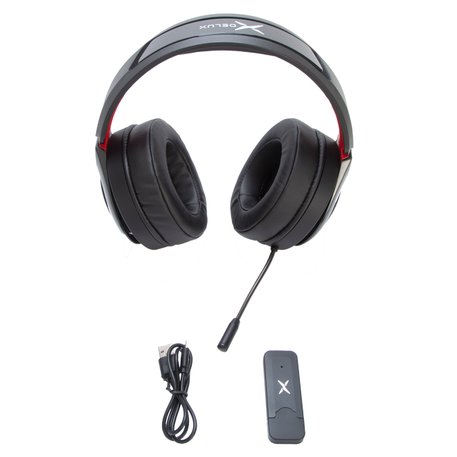 Audífonos gamer Delux inalámbricos DGH-700W - Imagen 2
