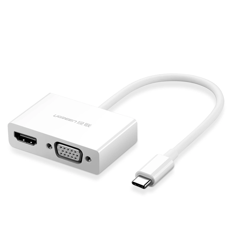 Adaptador UGREEN de Tipo C a HDMI & VGA