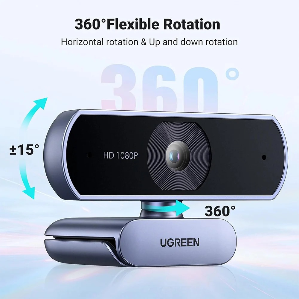 Cámara Web USB HD UGREEN CM678 - Imagen 2