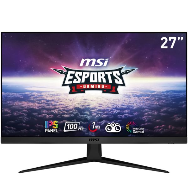Monitor Gamer MSI G2712V 27'' 100 HZ Full HD IPS - Negro