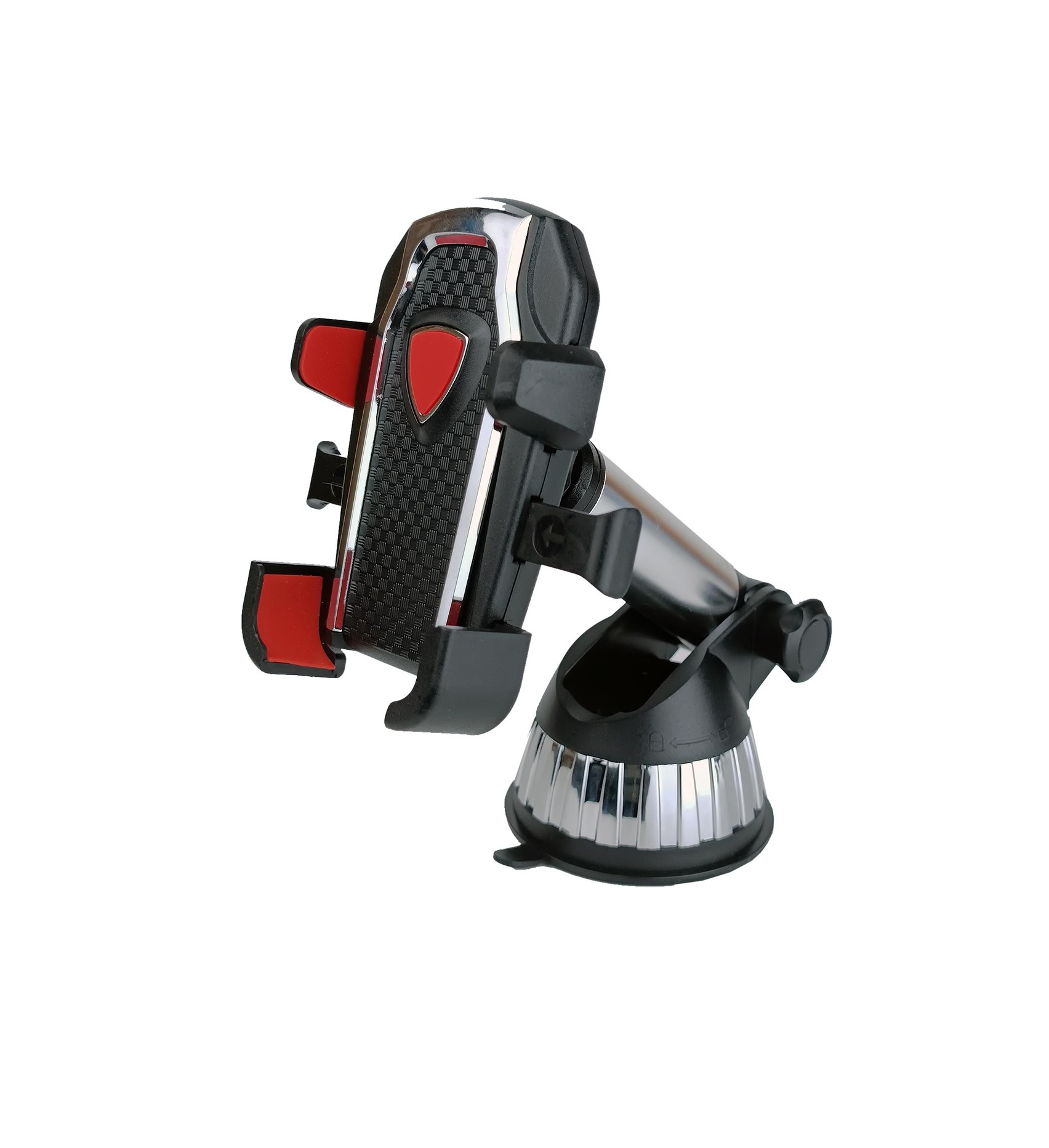 Soporte de Teléfono para Auto – Ventosa 360° Ajustable