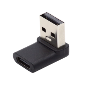 Adaptador USB-C Hembra a USB-A Macho 90°