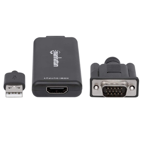 Adaptador de VGA y USB a HDMI MANHATTAN - Imagen 4