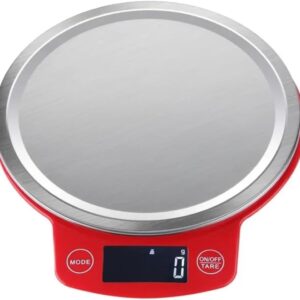 Balanza Digital de cocina de acero inoxidable Hasta 5 kg