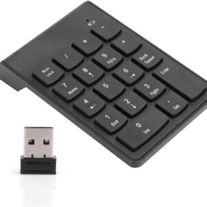 Teclado Numérico Inalámbrico 2.4GHz de 18 Teclas