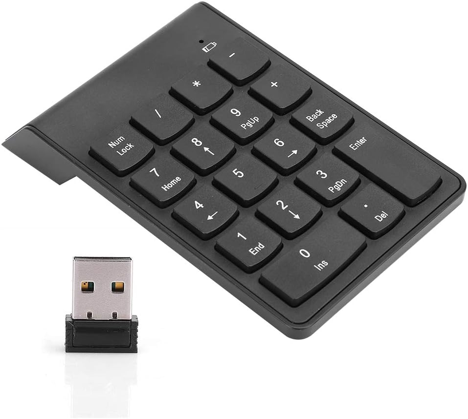Teclado Numérico Inalámbrico 2.4GHz de 18 Teclas