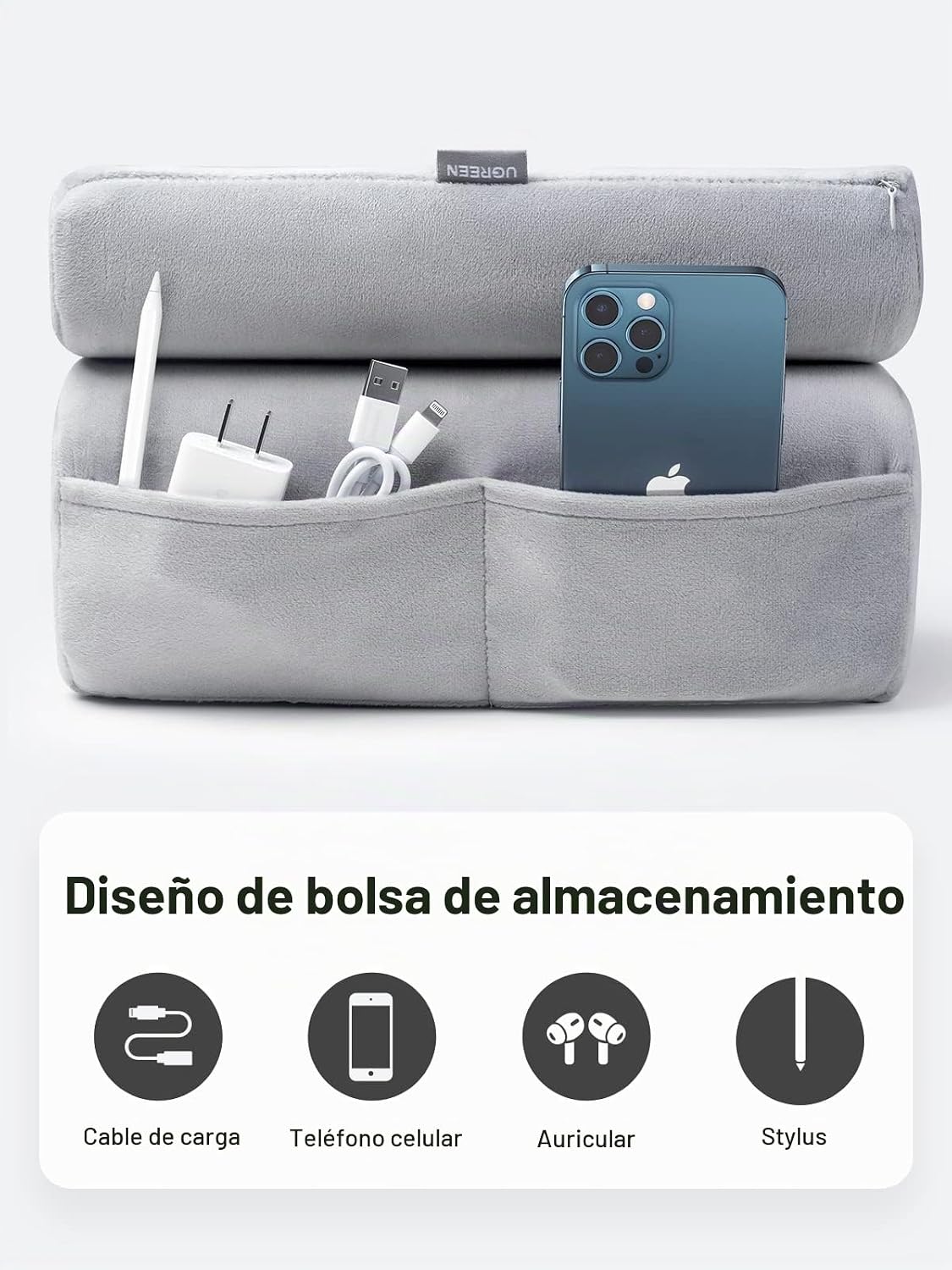 Soporte tipo Almohada para tableta UGREEN – LP473 – 60646 - Imagen 4
