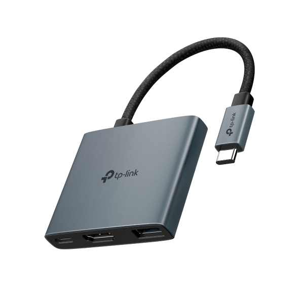 Hub USB-C 3 en 1 con Puerto HDMI 4K@60Hz y Carga Rápida de 100W TP-LINK