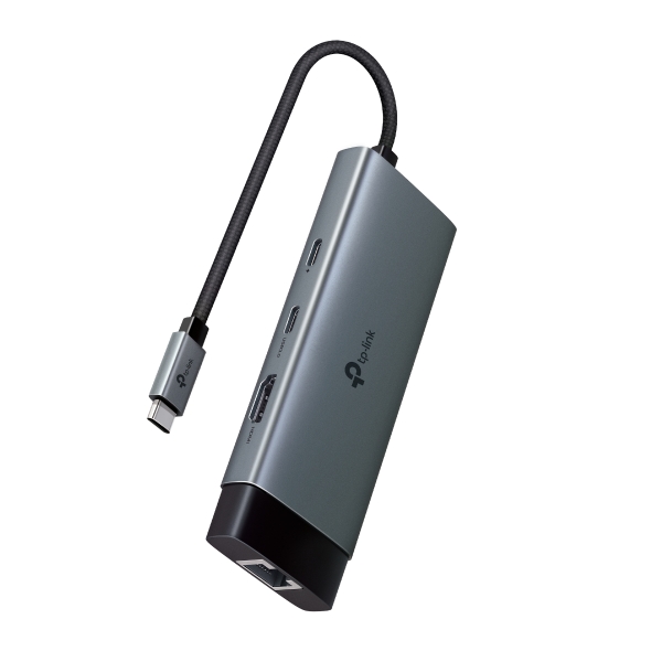 Hub USB-C 6 en 1 con Puerto HDMI 4K@60Hz y Carga Rápida de 100W TP-LINK