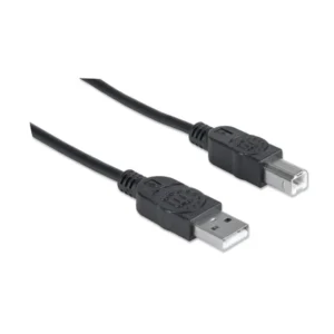 Cable USB 2.0 Tipo A a Tipo B Manhattan – 3 m