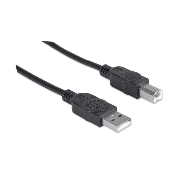 Cable USB 2.0 Tipo A a Tipo B Manhattan – 3 m