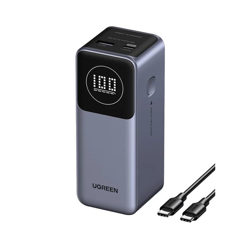 Power Bank Carga Rápida UGREEN Nexode 12000 mAh 100 W